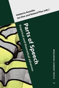 Cover: Parts of Speech - John Benjamins Publishing Co