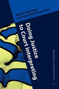 Enlarge image Cover: Doing Justice to Court Interpreting - John Benjamins Publishing Co
