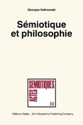 Cover: Semiotique et philosophie. (Semiotics and Philosophy) - John Benjamins Publishing Co