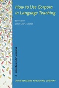 Cover: How to Use Corpora in Language Teaching - John Benjamins Publishing Co