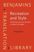 Cover: Recreation and Style - John Benjamins Publishing Co
