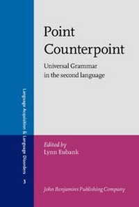 Enlarge image Cover: Point Counterpoint - John Benjamins Publishing Co
