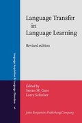 Cover: Language Transfer in Language Learning - John Benjamins Publishing Co