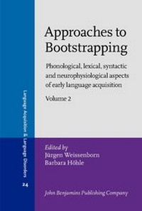 Enlarge image Cover: Approaches to Bootstrapping - John Benjamins Publishing Co