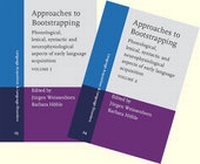 Enlarge image Cover: Approaches to Bootstrapping - John Benjamins Publishing Co