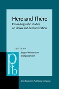 Cover: Here and There - John Benjamins Publishing Co