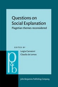 Enlarge image Cover: Questions on Social Explanation - John Benjamins Publishing Co