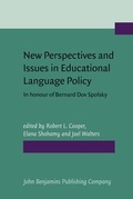 Cover: New Perspectives and Issues in Educational Language Policy - John Benjamins Publishing Co