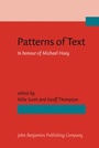 Cover: Patterns of Text - John Benjamins Publishing Co
