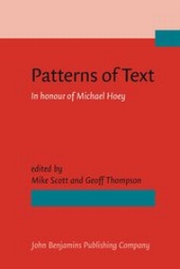 Enlarge image Cover: Patterns of Text - John Benjamins Publishing Co