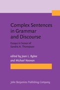 Cover: Complex Sentences in Grammar and Discourse - John Benjamins Publishing Co