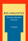 Cover: Bio-Linguistics - John Benjamins Publishing Co