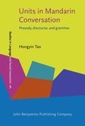 Cover: Units in Mandarin Conversation - John Benjamins Publishing Co