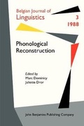 Cover: Phonological Reconstruction - John Benjamins Publishing Co