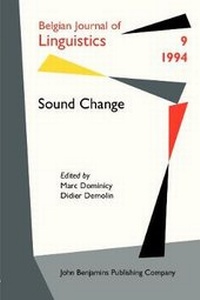 Enlarge image Cover: Sound Change - John Benjamins Publishing Co