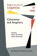 Cover: Coherence and Anaphora - John Benjamins Publishing Co