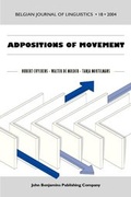 Cover: Adpositions of Movement - John Benjamins Publishing Co