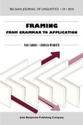 Cover: Framing - John Benjamins Publishing Co