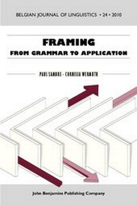 Enlarge image Cover: Framing - John Benjamins Publishing Co