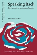 Cover: Speaking Back - John Benjamins Publishing Co