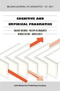 Cover: Cognitive and Empirical Pragmatics - John Benjamins Publishing Co