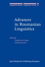 Cover: Advances in Roumanian Linguistics - John Benjamins Publishing Co