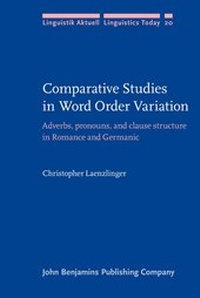 Enlarge image Cover: Comparative Studies in Word Order Variation - John Benjamins Publishing Co