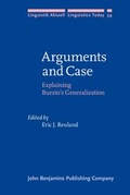 Cover: Arguments and Case - John Benjamins Publishing Co
