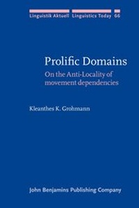 Enlarge image Cover: Prolific Domains - John Benjamins Publishing Co