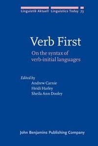 Enlarge image Cover: Verb First - John Benjamins Publishing Co