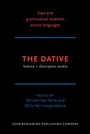 Cover: The Dative - John Benjamins Publishing Co