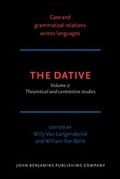 Cover: The Dative - John Benjamins Publishing Co