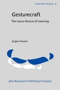 Cover: Gesturecraft - John Benjamins Publishing Co