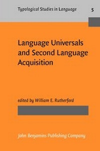 Enlarge image Cover: Language Universals and Second Language Acquisition - John Benjamins Publishing Co