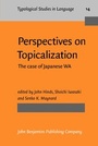 Cover: Perspectives on Topicalization - John Benjamins Publishing Co