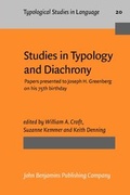 Cover: Studies in Typology and Diachrony - John Benjamins Publishing Co