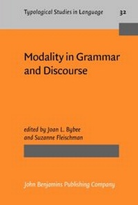 Enlarge image Cover: Modality in Grammar and Discourse - John Benjamins Publishing Co