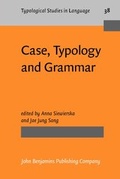 Cover: Case, Typology and Grammar - John Benjamins Publishing Co