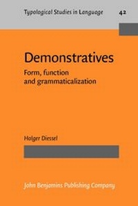 Enlarge image Cover: Demonstratives - John Benjamins Publishing Co