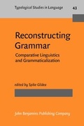 Cover: Reconstructing Grammar - John Benjamins Publishing Co
