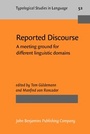Cover: Reported Discourse - John Benjamins Publishing Co