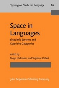 Enlarge image Cover: Space in Languages - John Benjamins Publishing Co