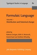 Cover: Formulaic Language - John Benjamins Publishing Co