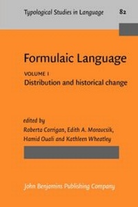 Enlarge image Cover: Formulaic Language - John Benjamins Publishing Co
