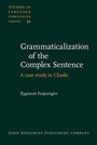 Cover: Grammaticalization of the Complex Sentence - John Benjamins Publishing Co