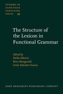 Cover: The Structure of the Lexicon in Functional Grammar - John Benjamins Publishing Co