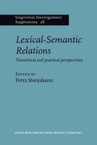 Abbildung von: Lexical-Semantic Relations - John Benjamins Publishing Co