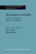 Cover: Ressources Lexicales - John Benjamins Publishing Co