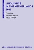 Cover: Linguistics in the Netherlands 2002 - John Benjamins Publishing Co