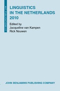 Cover: Linguistics in the Netherlands 2010 - John Benjamins Publishing Co